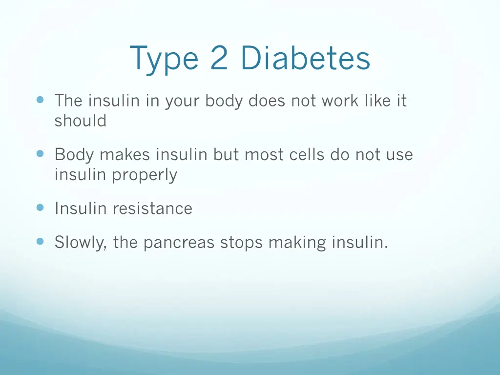 type 2 diabetes