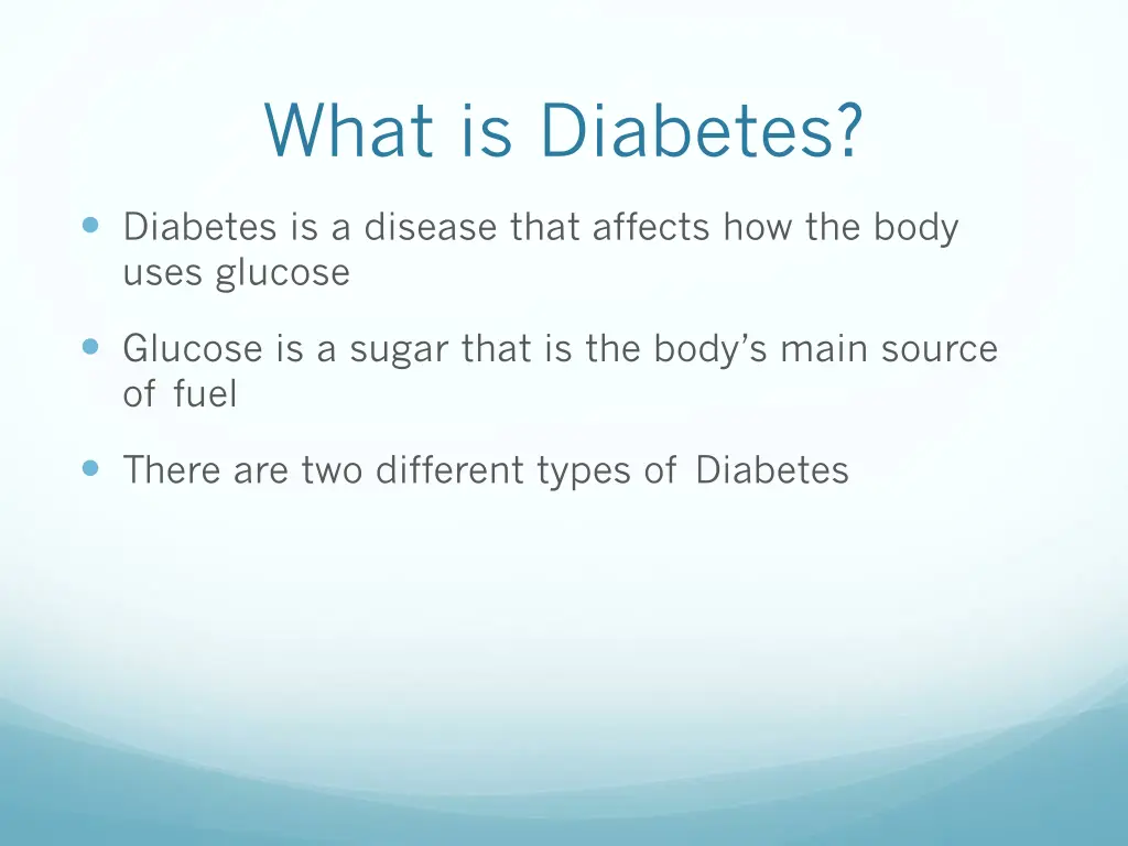 what is diabetes