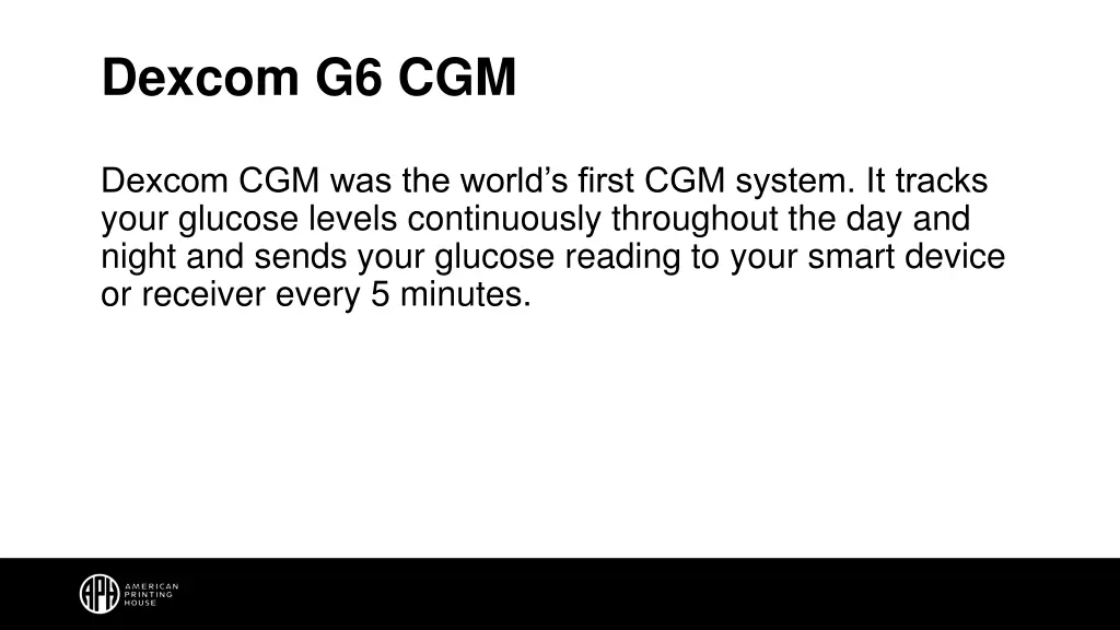 dexcom g6 cgm