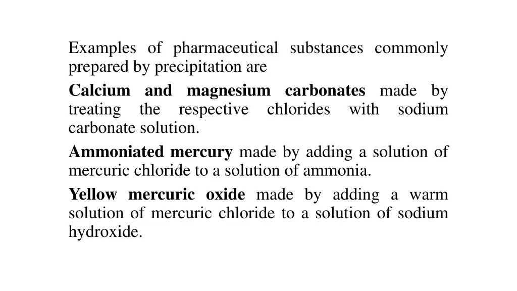 examples of pharmaceutical substances commonly