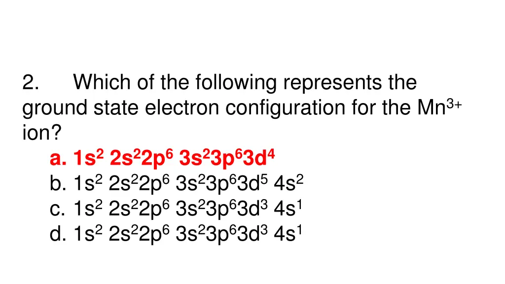 2 ground state electron configuration