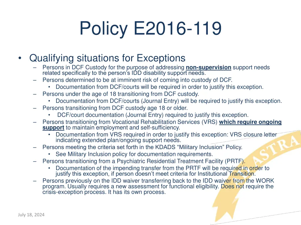 policy e2016 119 3