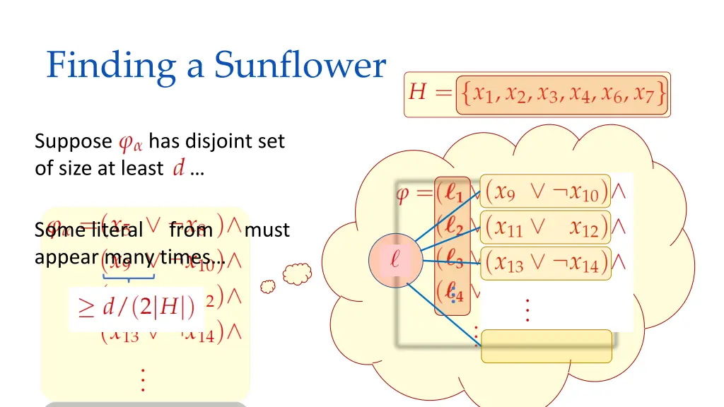 finding a sunflower