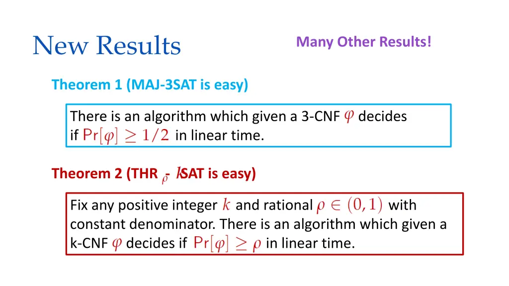 many other results