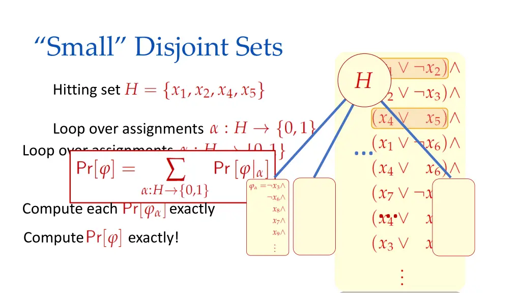 small disjoint sets 1