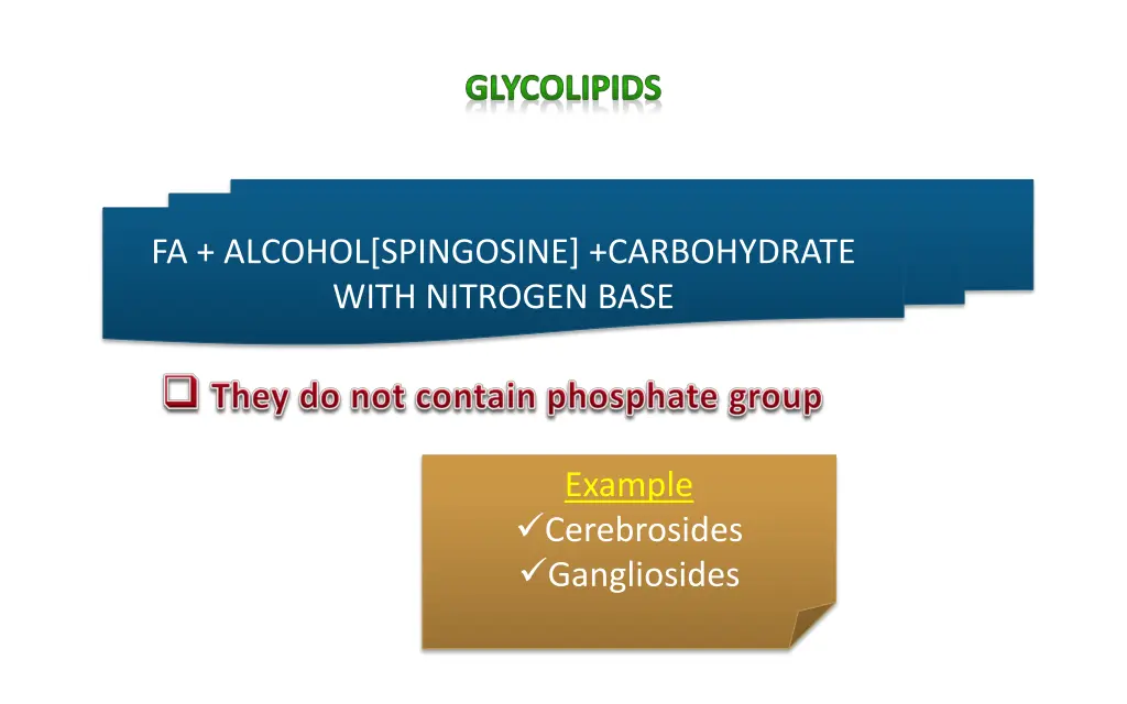 glycolipids