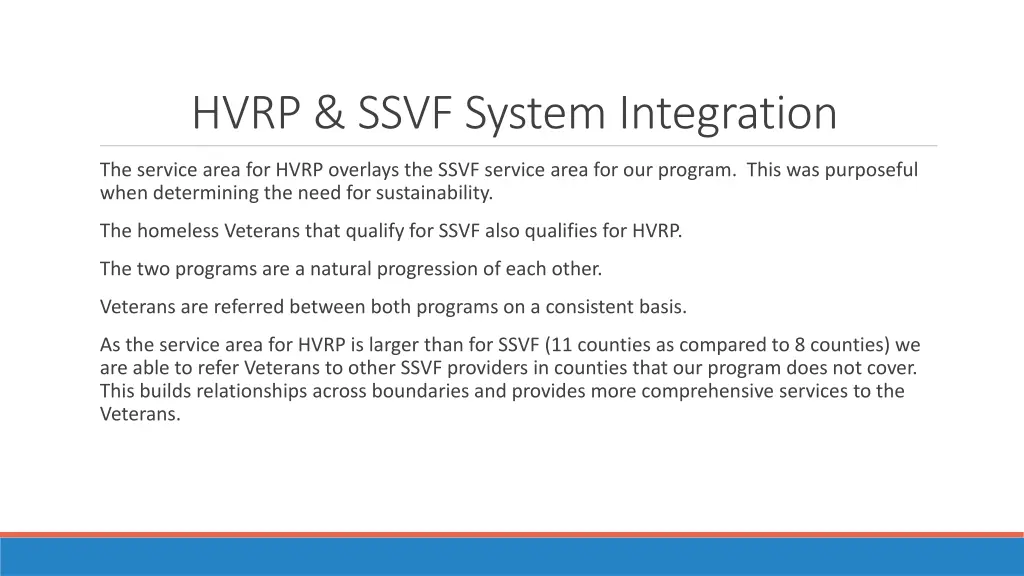 hvrp ssvf system integration 1