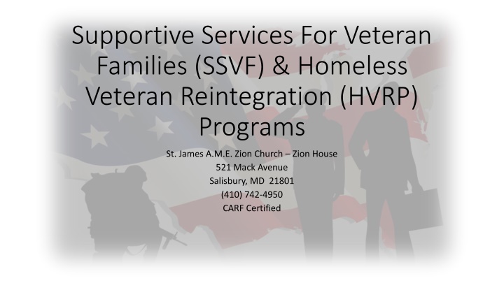 supportive services for veteran families ssvf