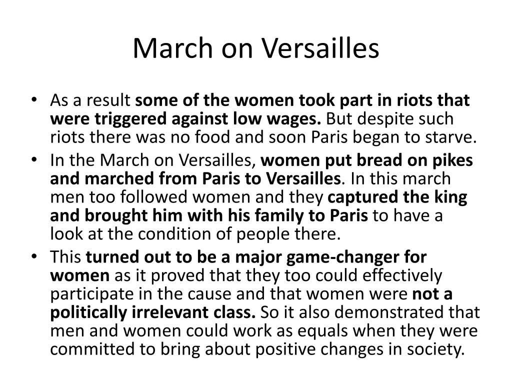 march on versailles