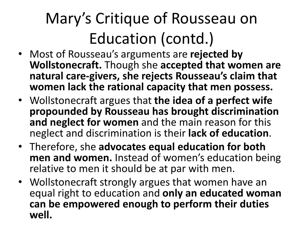 mary s critique of rousseau on education contd 3