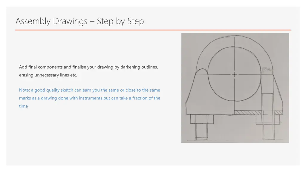 assembly drawings step by step 3