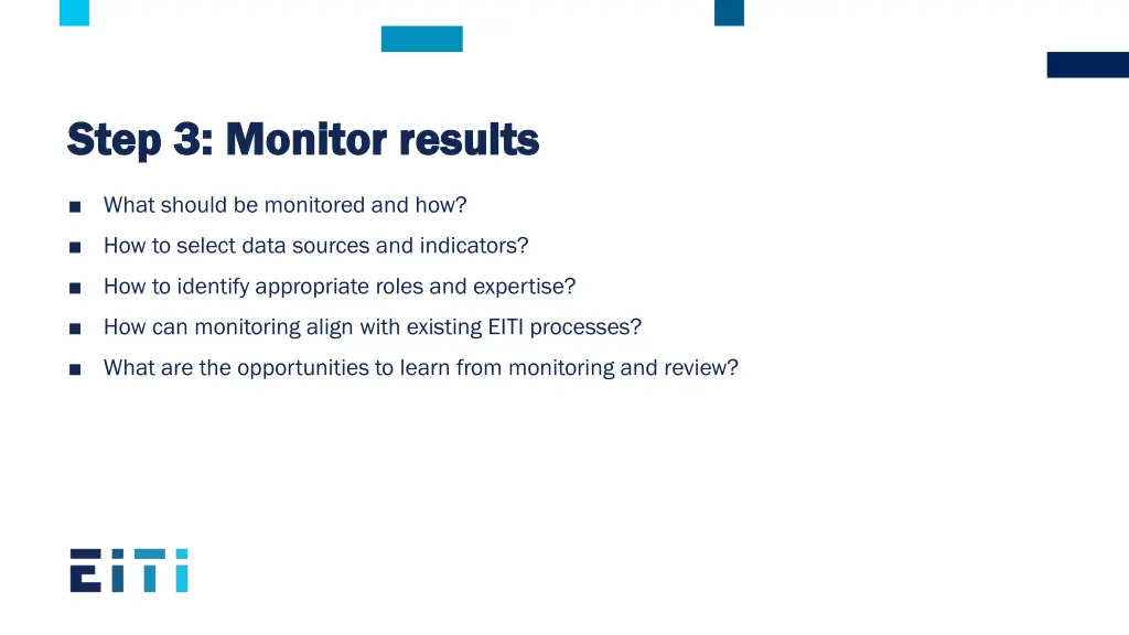 step 3 monitor results step 3 monitor results