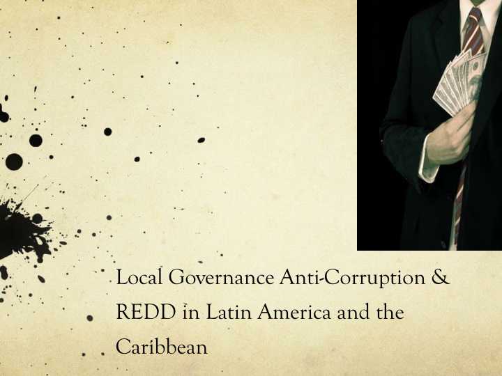 local governance anti corruption redd in latin