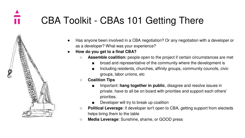 cba toolkit cbas 101 getting there