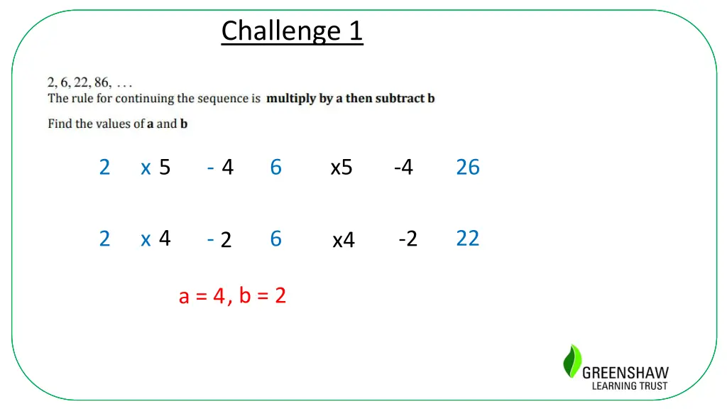 challenge 1