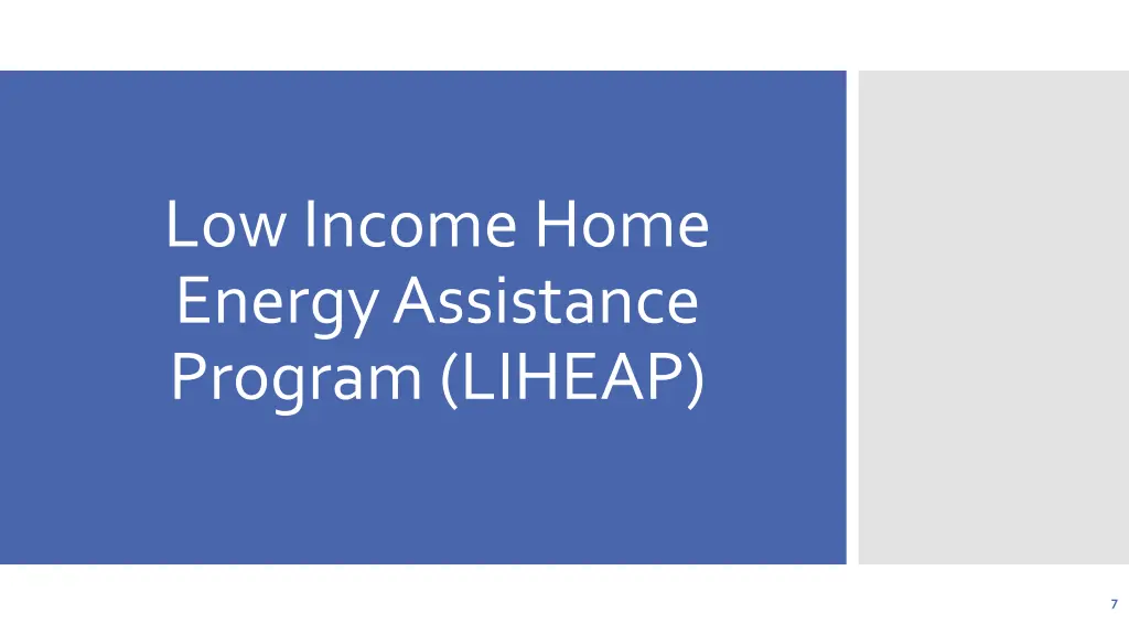 low income home energy assistance program liheap