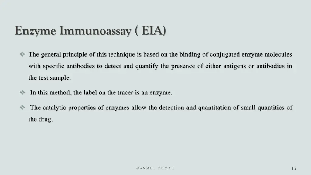 enzyme immunoassay eia