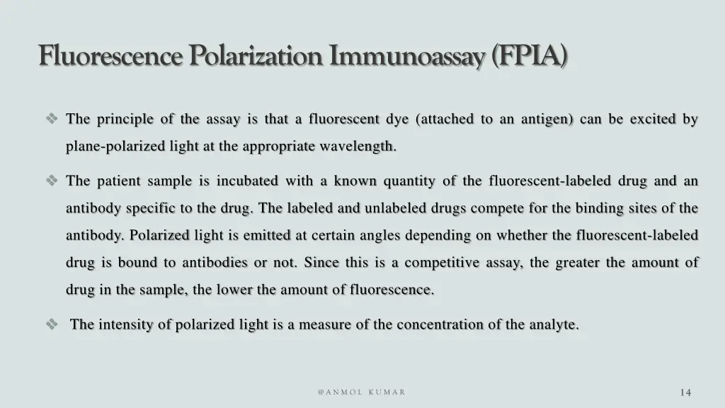 fluorescence polarization immunoassay fpia