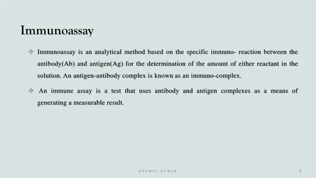 immunoassay