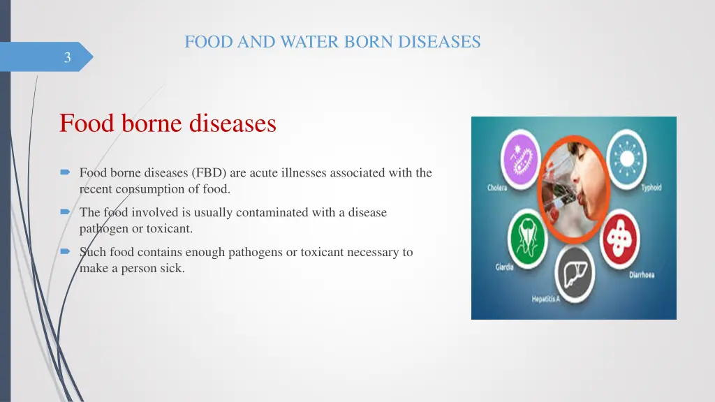 food and water born diseases 2