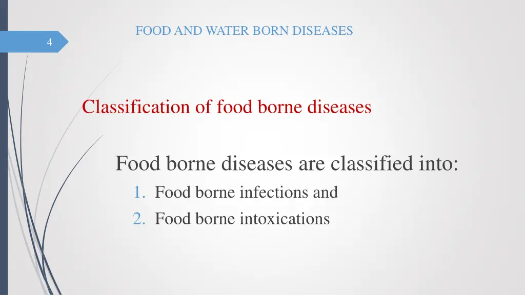 food and water born diseases 3