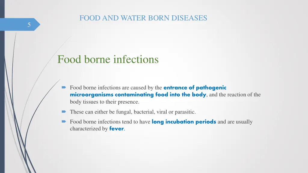 food and water born diseases 4