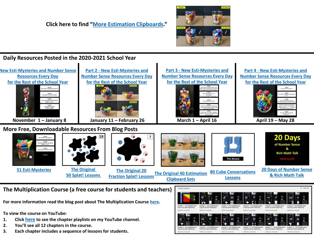 click here to find more estimation clipboards