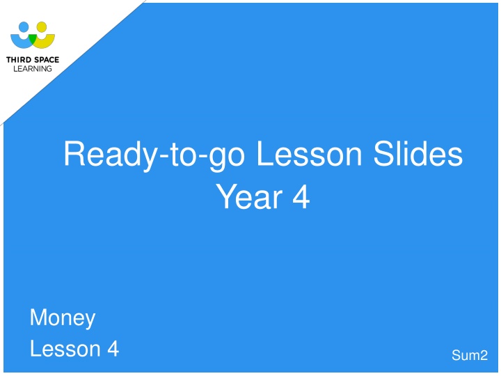 ready to go lesson slides year 4