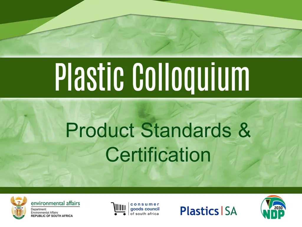 product standards certification