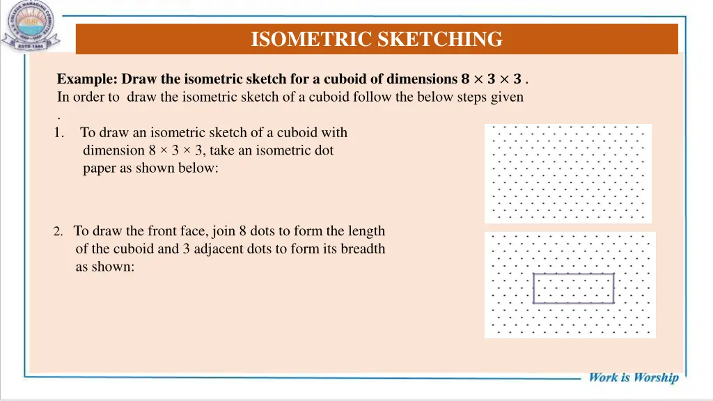 isometric sketching