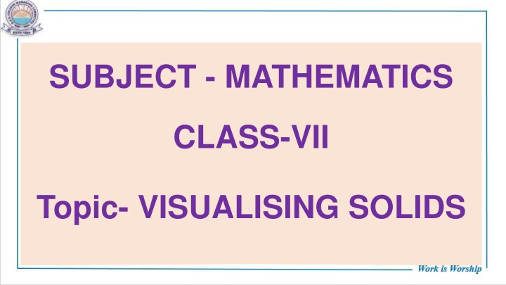 subject mathematics