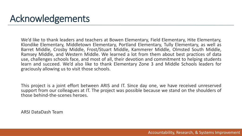 acknowledgements acknowledgements