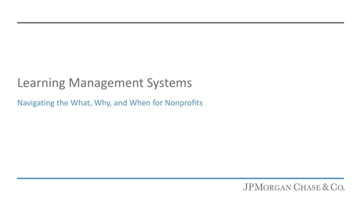 learning management systems