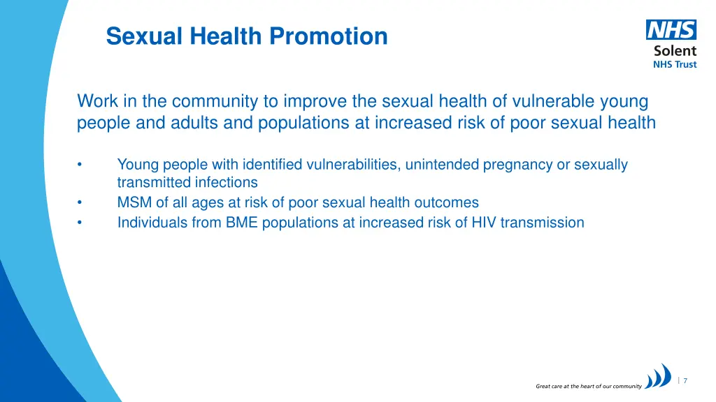 sexual health promotion