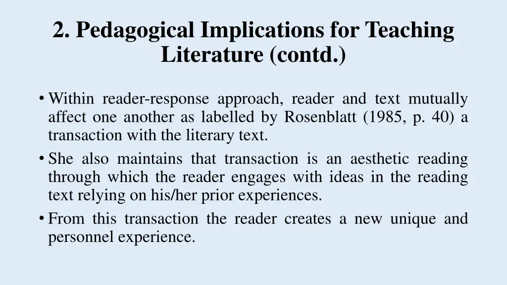 2 pedagogical implications for teaching 5