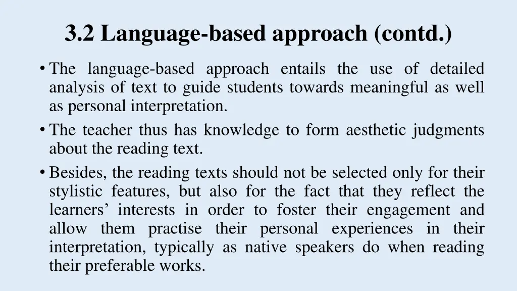 3 2 language based approach contd 2