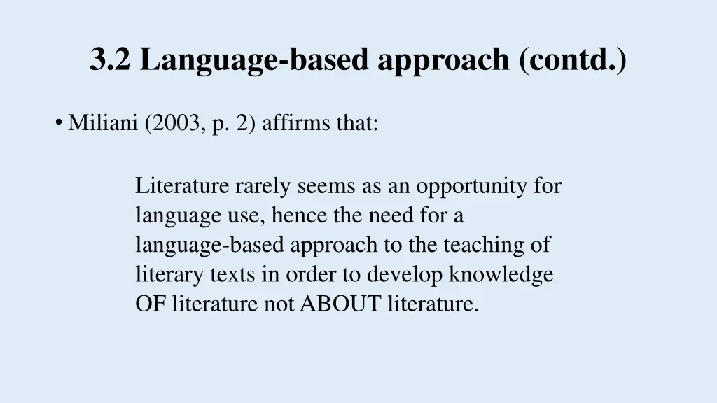 3 2 language based approach contd