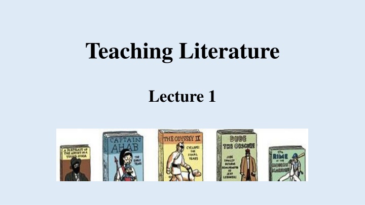 teaching literature