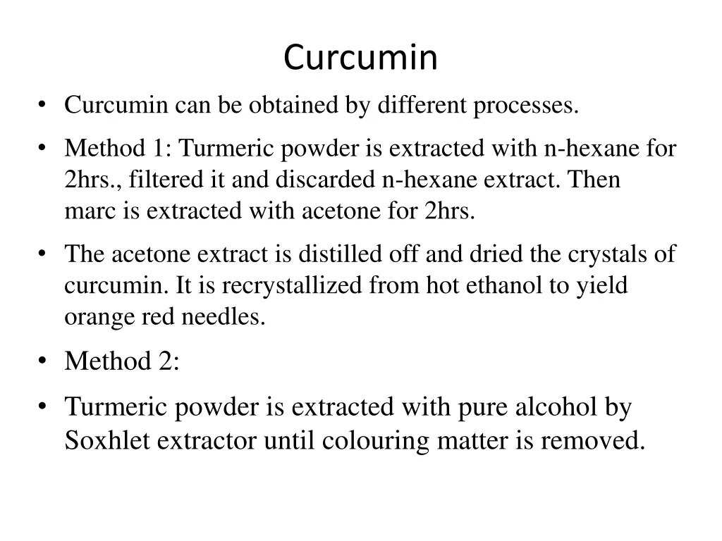 curcumin