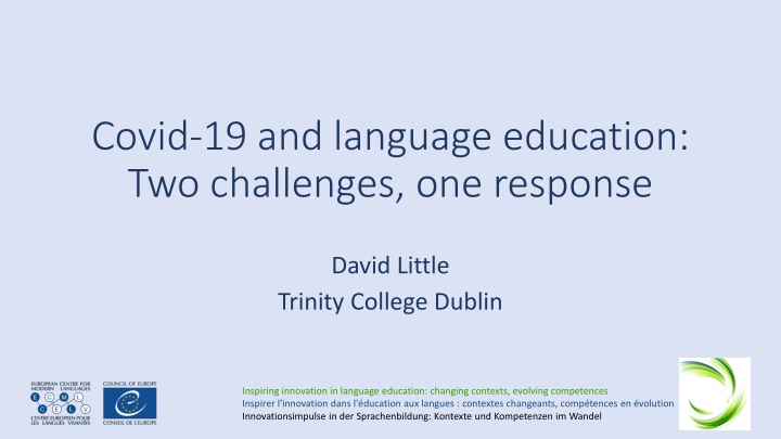 covid 19 and language education two challenges