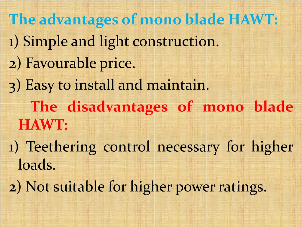 theadvantagesof mono blade hawt 1 simple