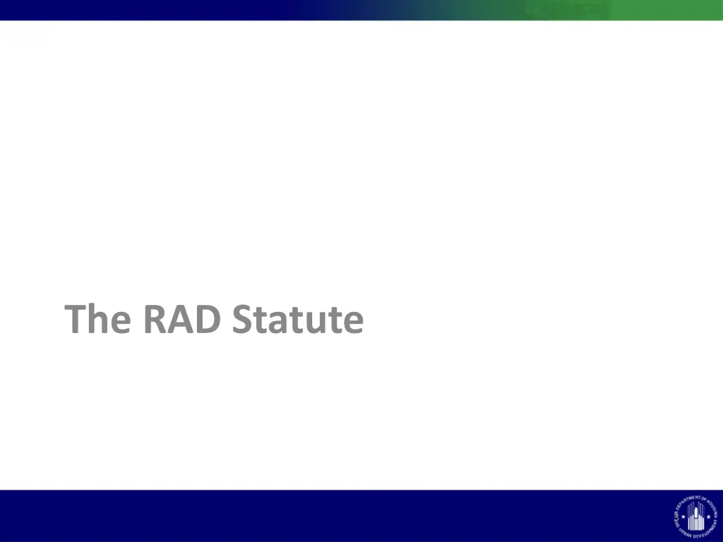 the rad statute