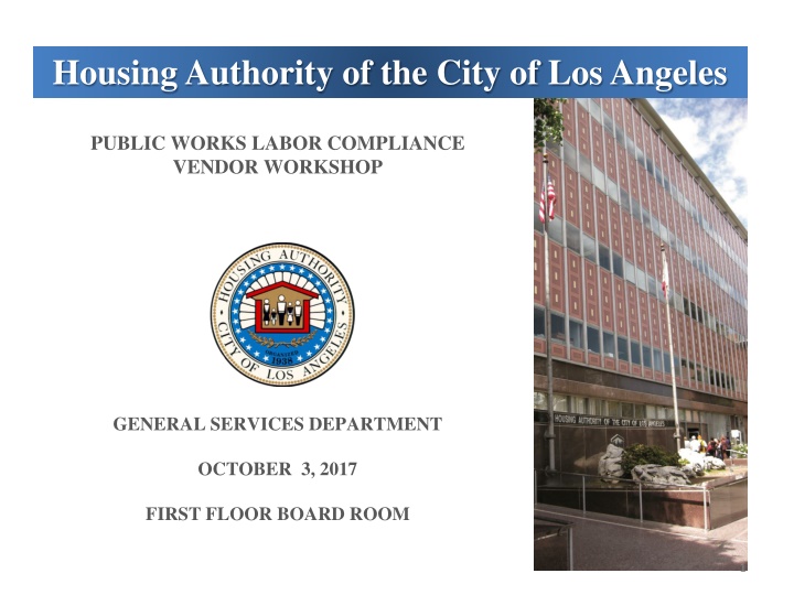 housing authority of the city of los angeles