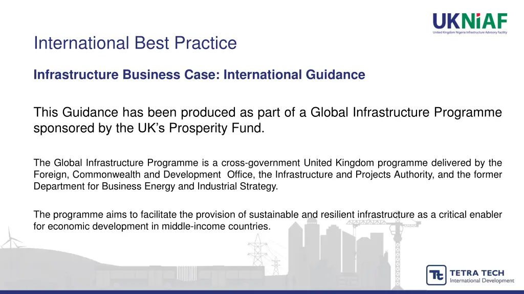 international best practice