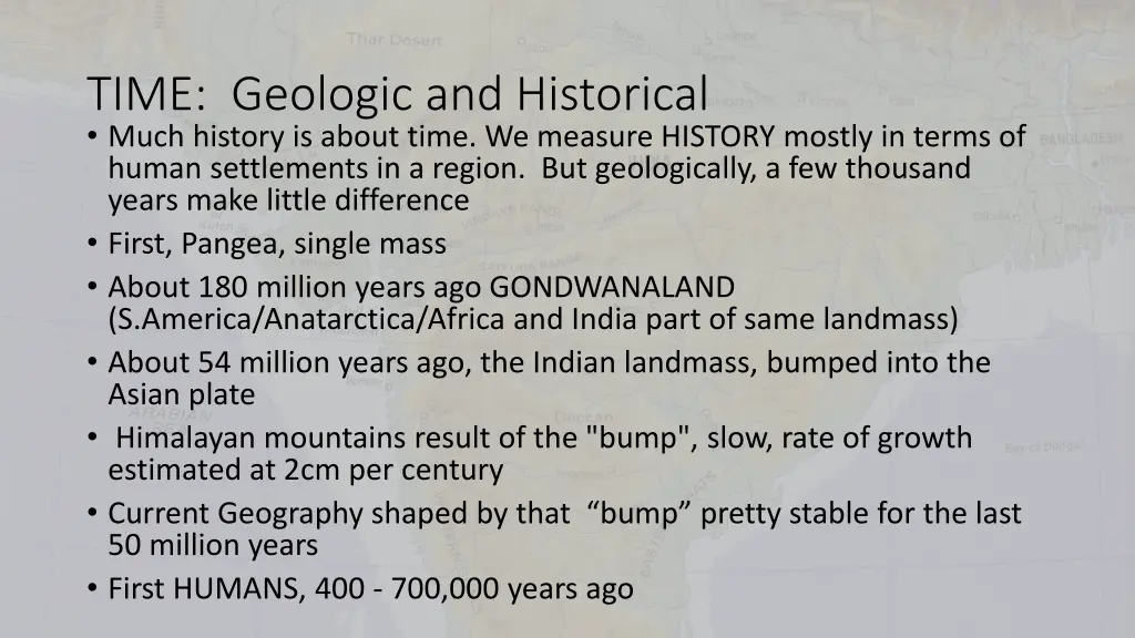 time geologic and historical much history