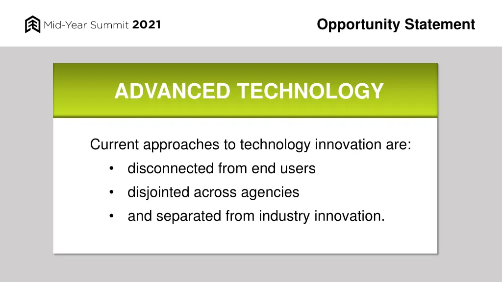 opportunity statement 1