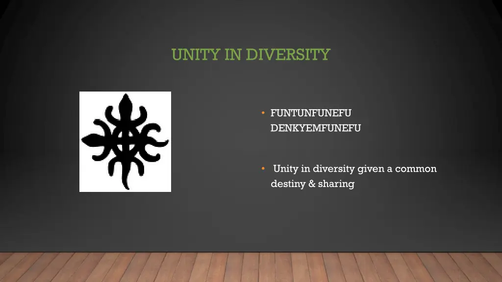 unity in diversity