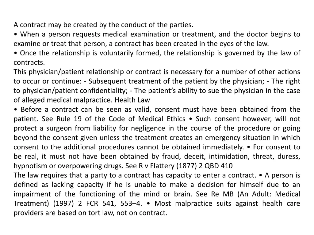 a contract may be created by the conduct