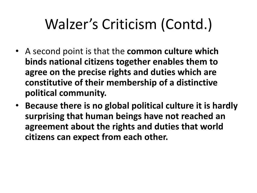 walzer s criticism contd 1