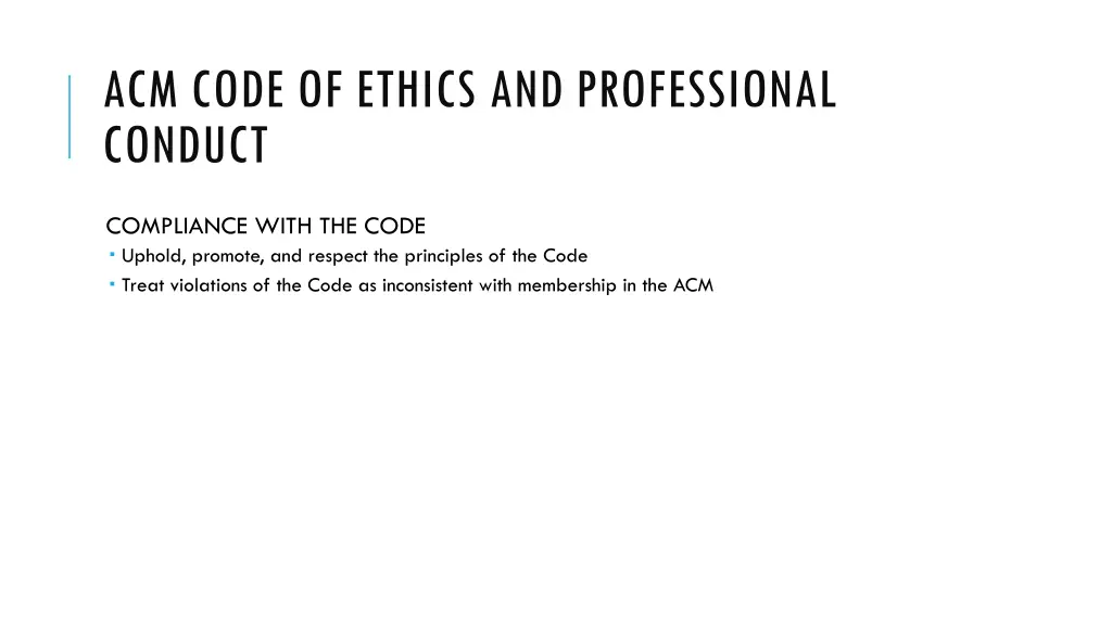 acm code of ethics and professional conduct 3